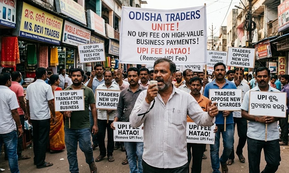 Odisha Traders Push Back Against New UPI Fee on High-Value Business Payments